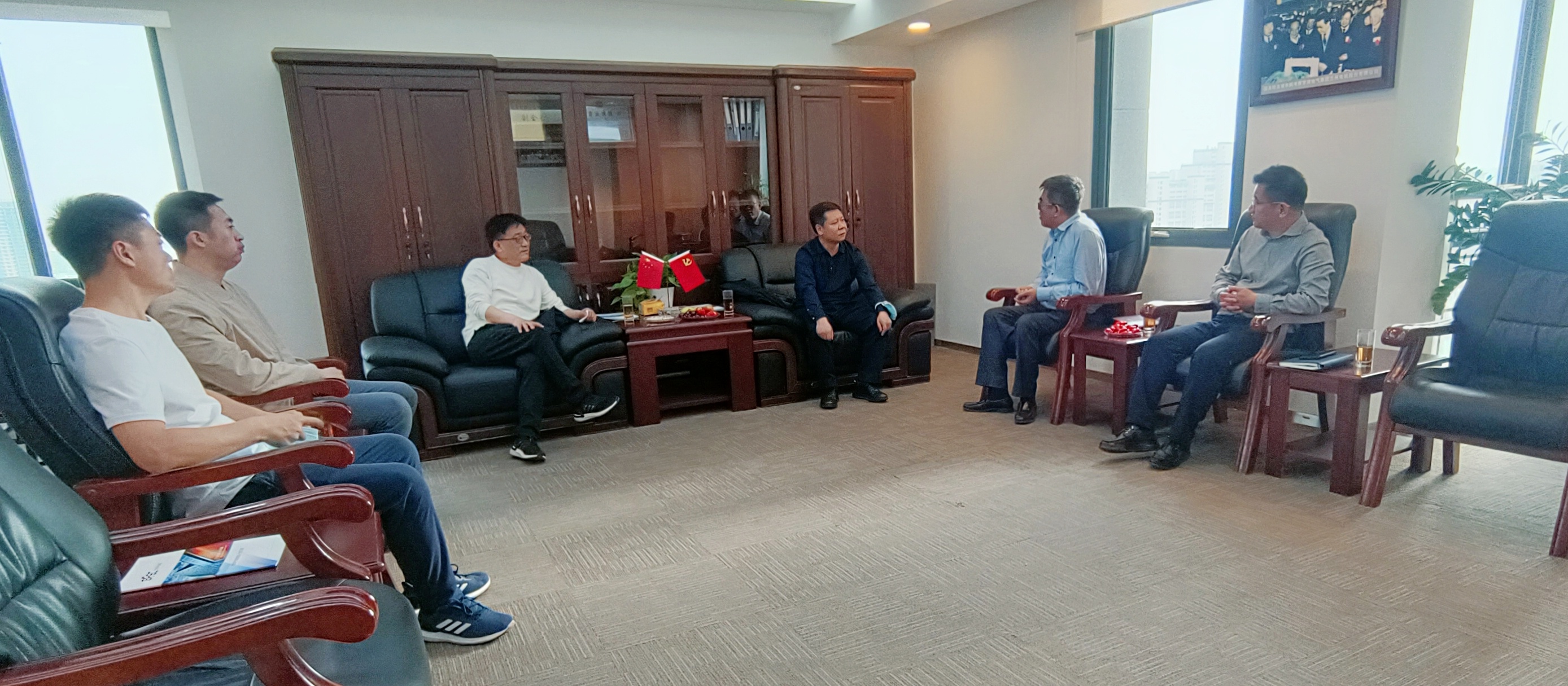 凝聚政企双效合力 共话合作发展新局 甘肃省驻京办穆晓辉一行走访甘肃